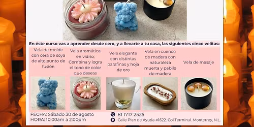 CURSO DE VELAS \u2764\ufe0f\u200d\ud83d\udd25\ud83d\udd6f\ufe0f PARA APRENDER A HACER VELAS DESDE CERO \u2728