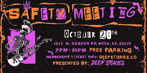 Safety Meeting: Backyard Edition - October 2026