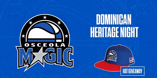 Osceola Magic - Dominican Heritage Night + Hat Giveaway!
