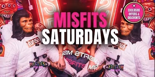 \ud83d\udda4 MISFITS SATURDAYS \ud83d\udda4  CARDIFF FRESHERS WELCOME PARTY