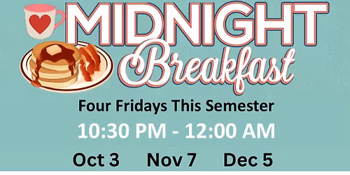 Free Midnight Breakfast @ Grace UMC