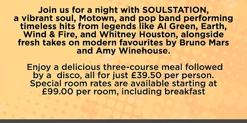 Soul & Motown Tribute Night