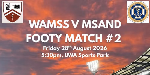 WAMSS v MSAND FOOTY #2