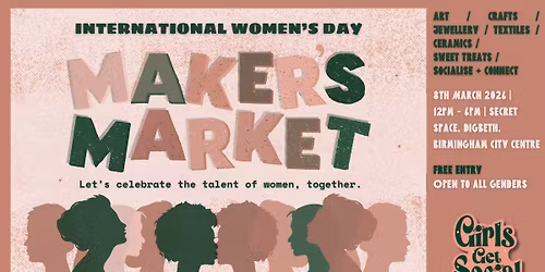 Girls Get Social: International Women\u2019s Day Maker's Market