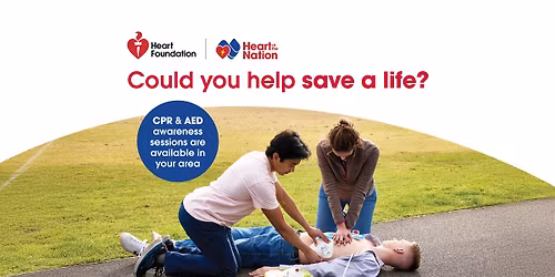 Free CPR and defibrillator awareness session