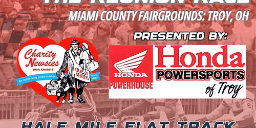 AHRMA Flat Track presents Charity Newsies - The Reunion Race
