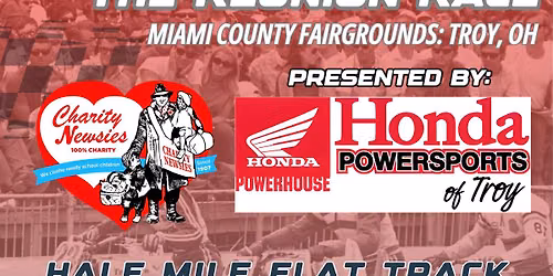 AHRMA Flat Track presents Charity Newsies - The Reunion Race