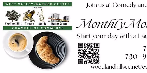 September 2nd-Start Your Month With a Motivating & Fun Breakfast at the Woodland Hills Country Club!