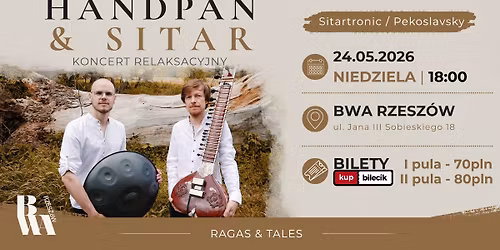 HANDPAN & SITAR - Koncert relaksacyjny w Rzeszowie | BWA