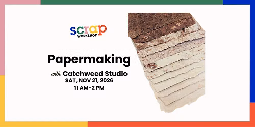 Papermaking with Catchweed Studios