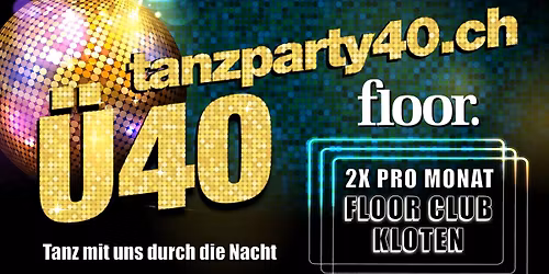\u00dc40 Tanzparty mit DJ Nameless