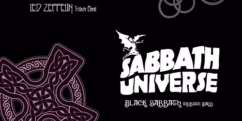 Tribute gig ~ LED ZEPPELIN ''Black Dogz'' feat BLACK SABBATH ''Sabbath Universe'' @HolyWood Stage