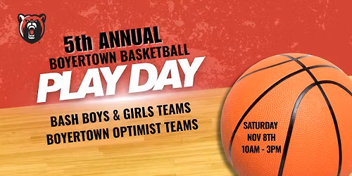 Boyertown Basketball 5th Annual PLAYDAY