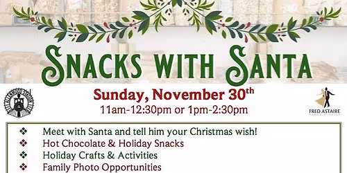 Snacks with Santa
