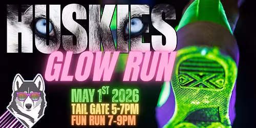 Huskies Glow Run