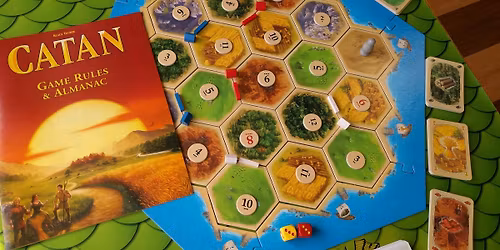 Settlers of Catan Game Demo at Dimond Center