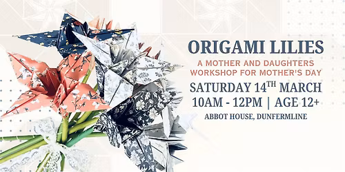 Origami Lilies for Mother's Day!