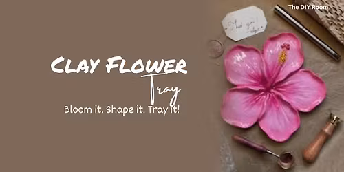 Clay Flower Tray