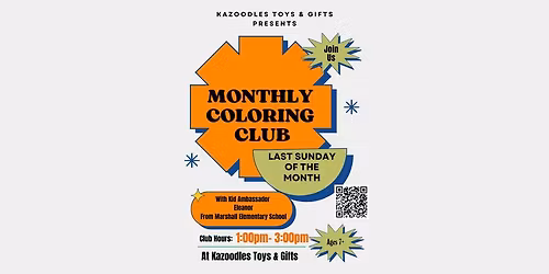 Monthly Coloring Club