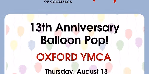 13th Anniversary Balloon Pop! YMCA