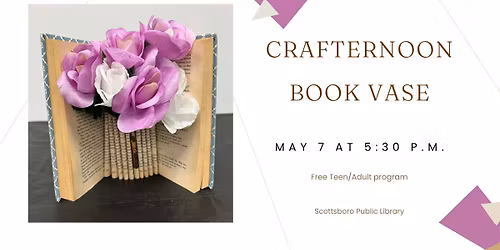 Crafternoon: Book Vase