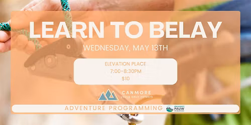Learn to Belay with CYAN
