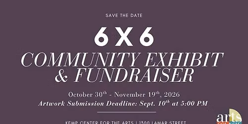 6X6 ROYGBIV: Artwork Submission Deadline