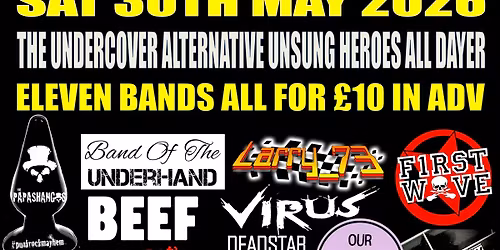 Undercover Alternative Unsung Heroes 2026