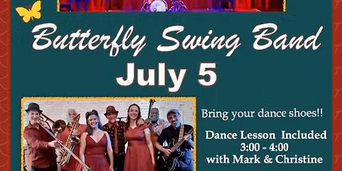 Butterfly Swing Band LIVE at Marigold Theater