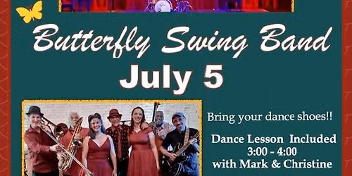 Butterfly Swing Band LIVE at Marigold Theater