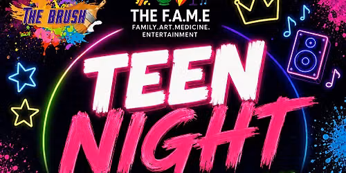 Teen Night Glow in the dark Dance Party