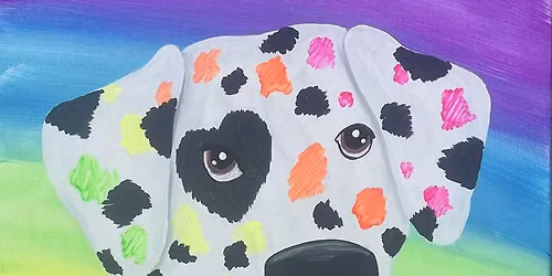 Family Friendly Paint Class: Prism Puppy Love