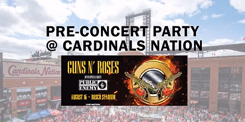 Guns N' Roses Pre-Concert Party