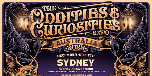 Sydney Oddities & Curiosities Expo 2025