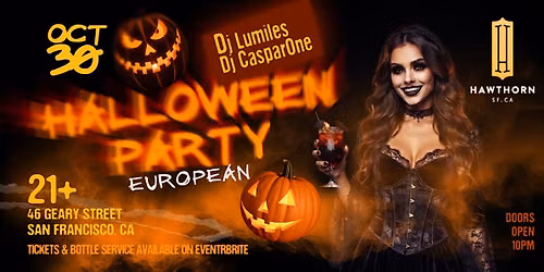 Euro-Halloween @ Hawthorn