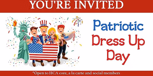 Patriotic Dress Up Day