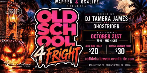 OS4Life x Warren present Old School 4 Fright