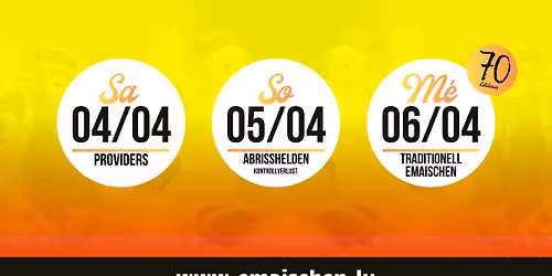 Nouspelter Emaischen 2026