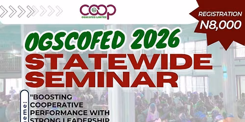 OGSCOFED 2026 STATEWIDE SEMINAR