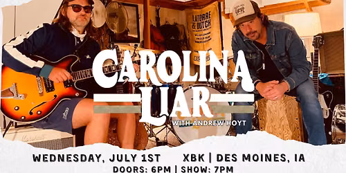 Carolina Liar w\/ Andrew Hoyt