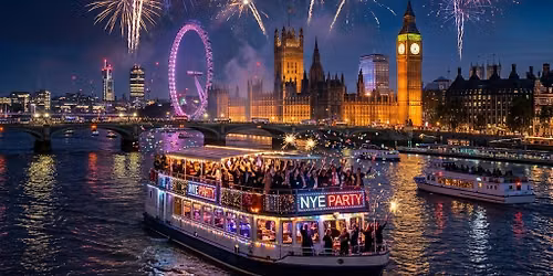 Fireworks on The Thames 2026\/27 New Years Eve Boat party