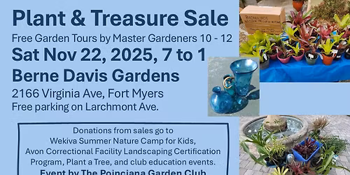 PLANT & TREASURE SALE (Yard Sale)