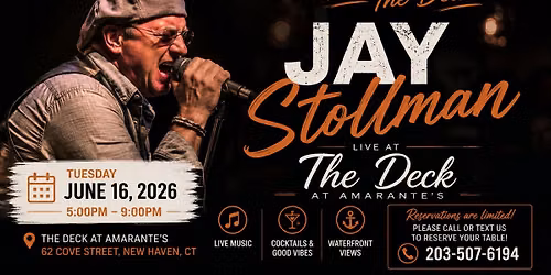 Jay Stollman @ The Deck at Amarante's