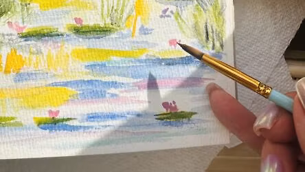 Adult Painting: Monet Watercolors Sip & Paint BYOB with Sharon Ann at Markeim Haddonfield