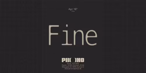 PHONO: Fine