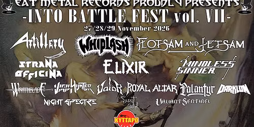INTO BATTLE FEST Vol.VII 27-28-29 NOVEMBER 2026