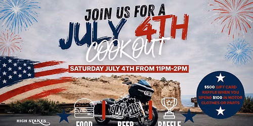 July 4th Cook Out