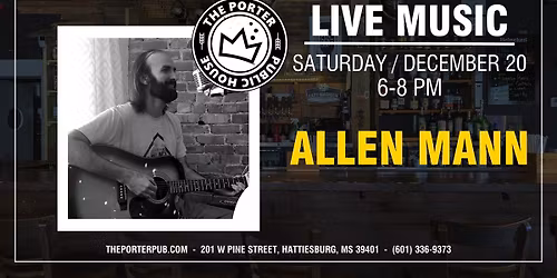 Allen Mann at The Porter