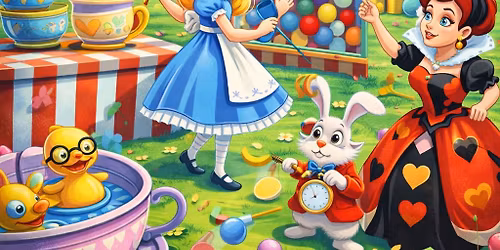 Alice in Wonderland Summer Games Afternoon