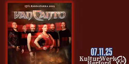 VAN CANTO - Live Rakkatakka \/\/ Club-Tour 2025\/\/ @KulturWerk - Herford